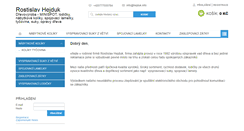 Desktop Screenshot of hejduk.info